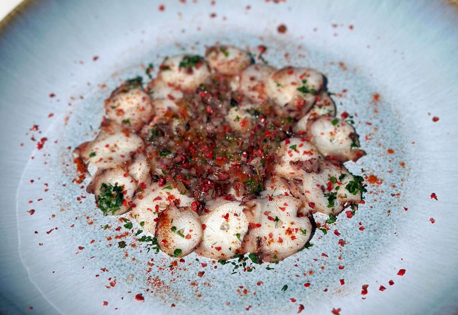 Octopus Carpaccio